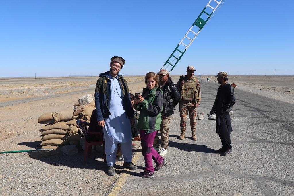 Checkposten in Baluchistan