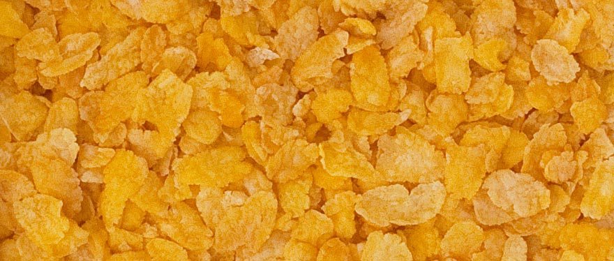 Cornflakes als eine Alternative zu Paniermehll
