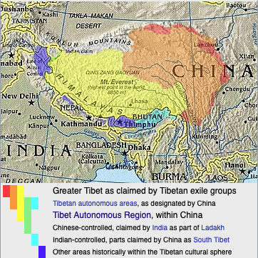 Kulturelle Einflusssphäre Tibet